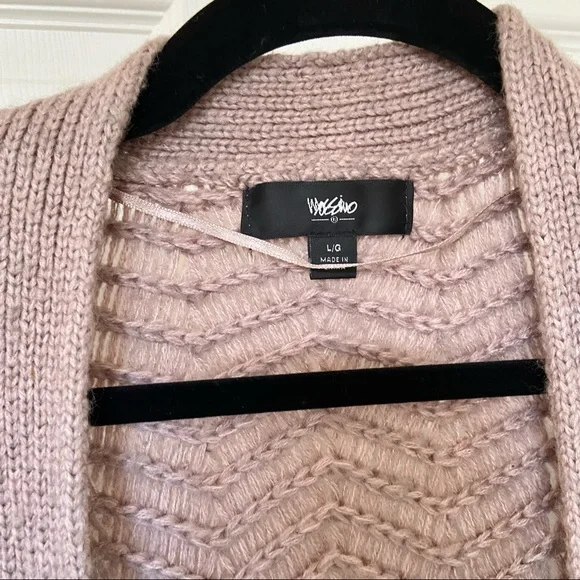 Mossimo Chevron Stitch Open Front Cardigan - Picture 7 of 13